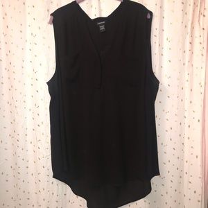 TORRID Size 3 Harper georgette sleeveless top